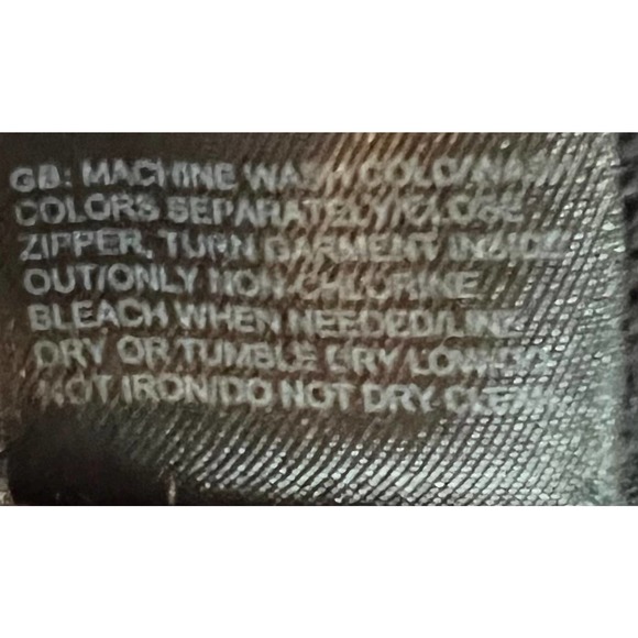 North Face Black Gray Full Zip Jacket - Picture 6 of 7